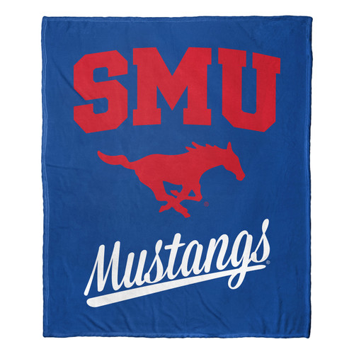 Southern Methodist Mustangs Alumni Throw Blanket