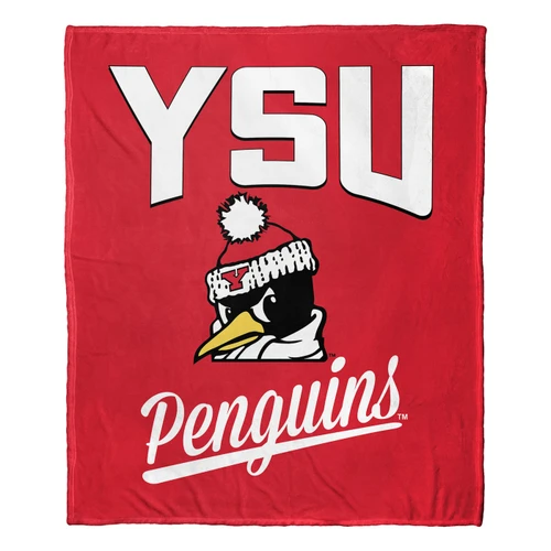 Youngstown State Penguins Alumni Throw Blanket