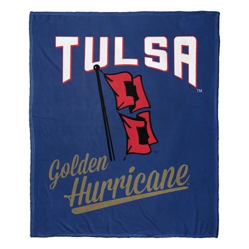 Tulsa Golden Hurricane Alumni Throw Blanket