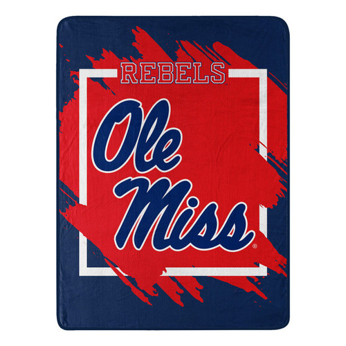 Mississippi Rebels Dimensional Throw Blanket