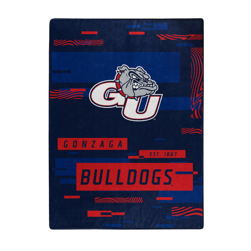 Gonzaga Bulldogs Digitize Throw Blanket