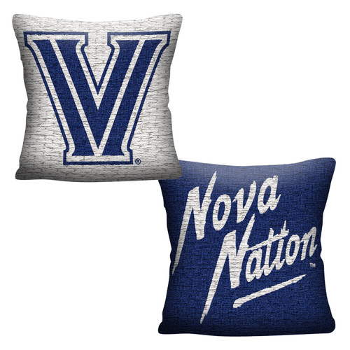 Villanova Wildcats Invert Woven Pillow