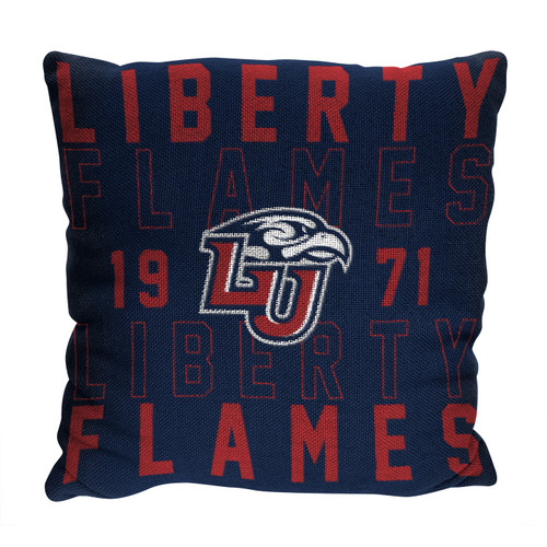 Liberty Flames Stacked Jacquard Pillow
