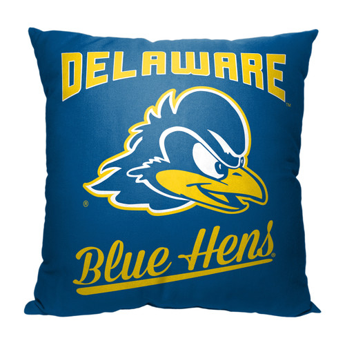 Delaware Blue Hens Alumni Throw Pillow