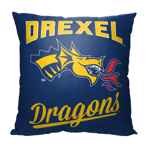 Drexel Dragons Alumni Throw Pillow