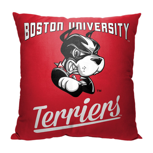 Boston Terriers Alumni Throw Pillow