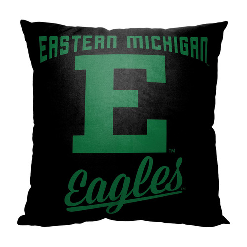 Eastern Michigan Eagles Alumni Throw Pillow