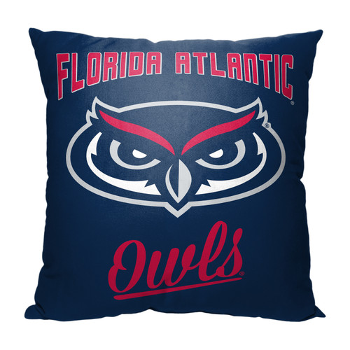 Florida Atlantic Owls Alumni Throw Pillow