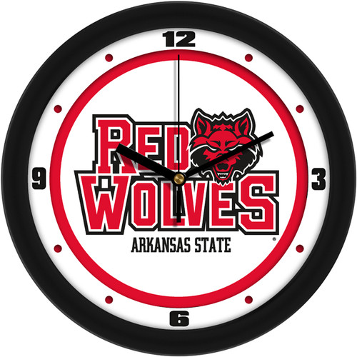 Arkansas State Red Wolves Traditional Wall Clock