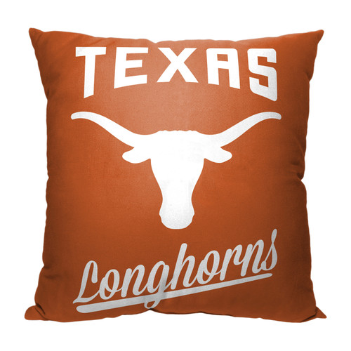 Texas Longhorns Alumni Throw Pillow