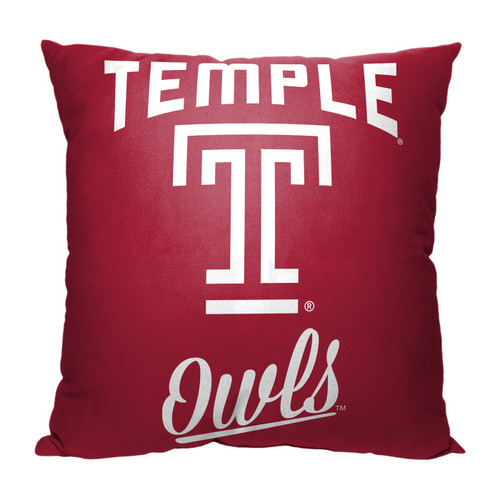 Temple Owls Alumni Throw Pillow