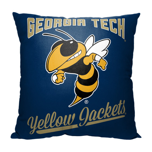 Georgia Tech Yellow Jackets Alumni Throw Pillow