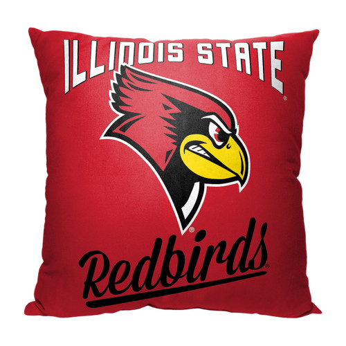Illinois State Redbirds Alumni Throw Pillow