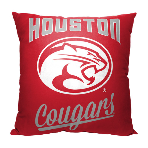 Houston Cougars Alumni Throw Pillow