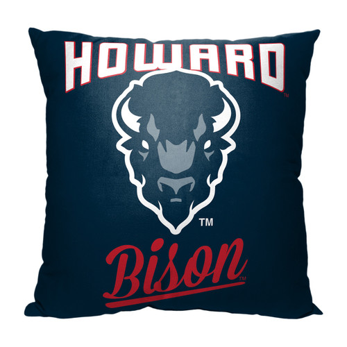 Howard Bison Alumni Throw Pillow