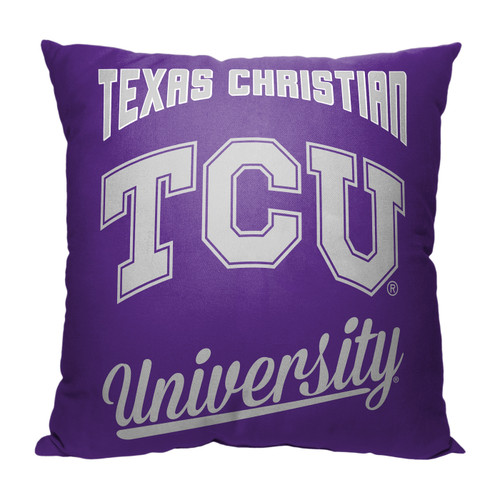 Texas Christian Horned Frogs Alumni Throw Pillow