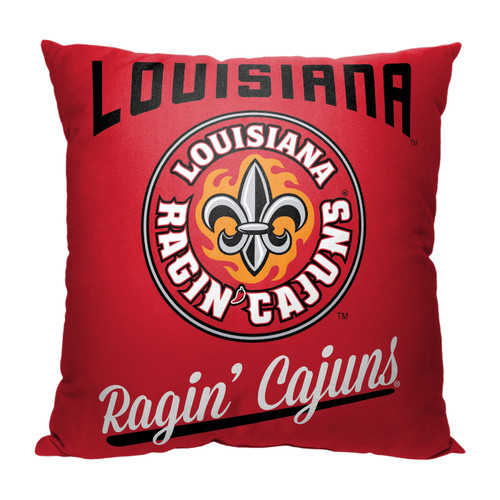 Louisiana Lafayette Ragin' Cajuns Alumni Throw Pillow