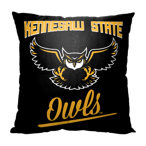 Kennesaw State Owls Alumni Throw Pillow