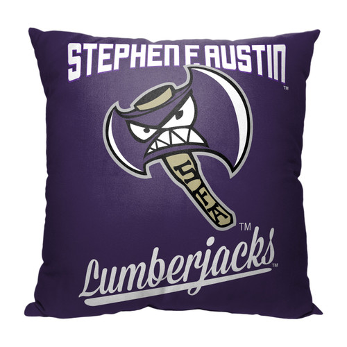 Stephen F. Austin State Lumberjacks Alumni Throw Pillow