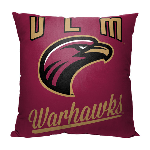 Louisiana-Monroe Warhawks Alumni Throw Pillow