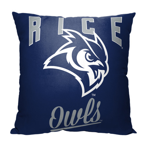 Rice Owls Alumni Throw Pillow