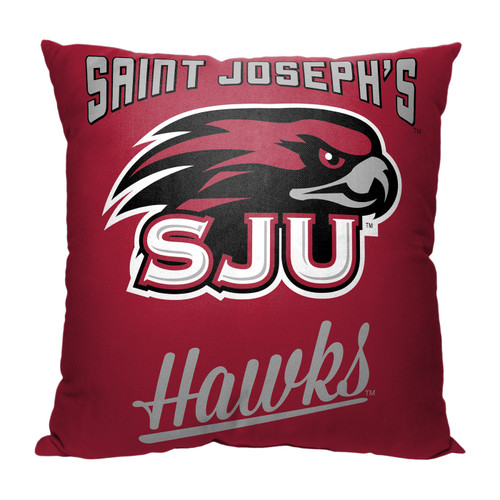 Saint Joseph's Hawks Alumni Throw Pillow