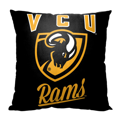 Virginia Commonwealth Rams Alumni Throw Pillow