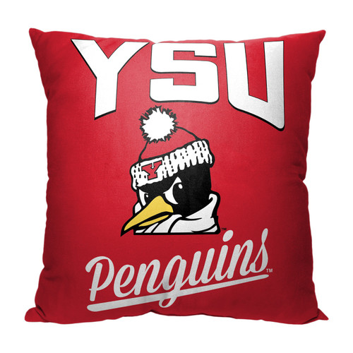 Youngstown State Penguins Alumni Throw Pillow