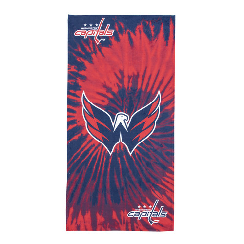Washington Capitals Pyschedelic Beach Towel