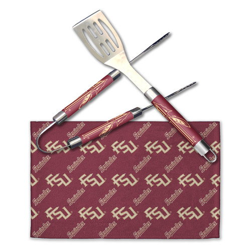 Florida State Seminoles BBQ Grill Utensil Set