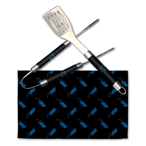 Carolina Panthers BBQ Grill Utensil Set