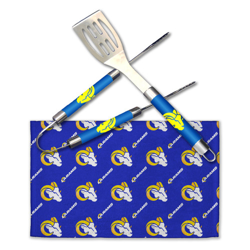 Los Angeles Rams BBQ Grill Utensil Set
