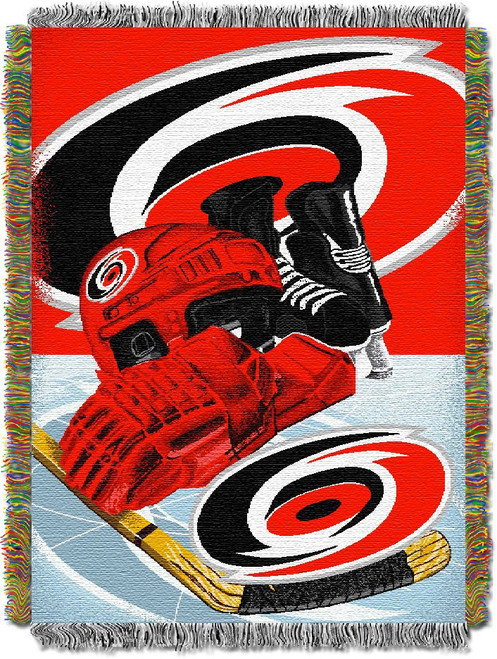 Carolina Hurricanes Home Ice Advantage Throw Blanket