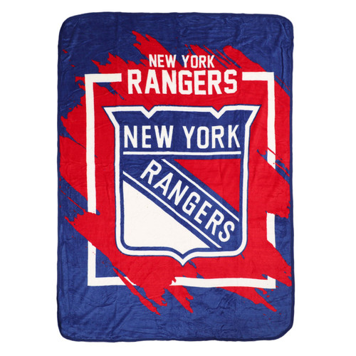 New York Rangers Dimensional Throw Blanket