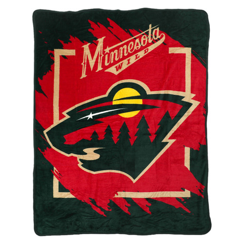 Minnesota Wild Dimensional Throw Blanket