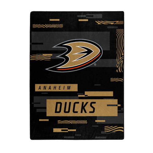 Anaheim Ducks Digitize Throw Blanket