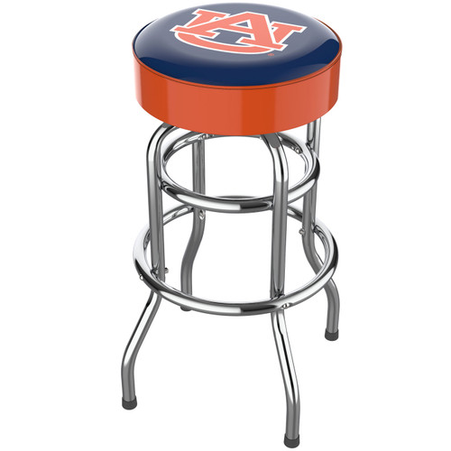 Auburn Tigers Chrome Bar Stool