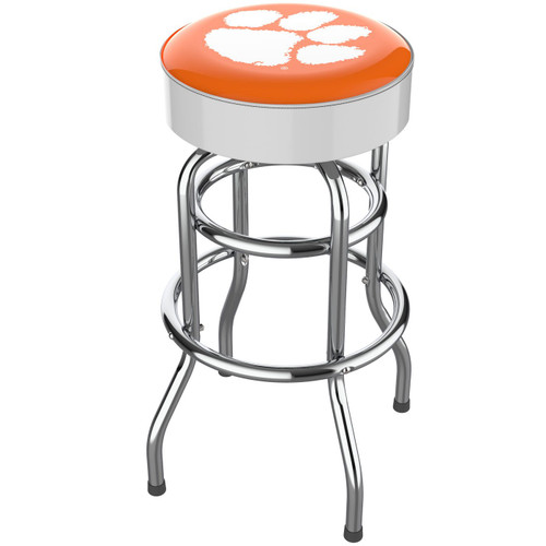 Clemson Tigers Chrome Bar Stool