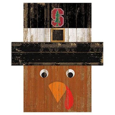 Stanford Cardinal Turkey Head Sign