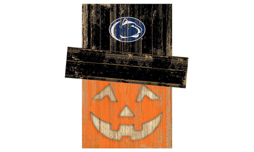Penn State Nittany Lions Pumpkin Head Sign