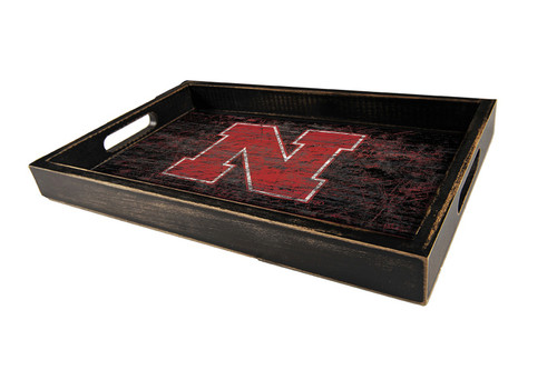 Nebraska Cornhuskers Distressed Team Color Tray