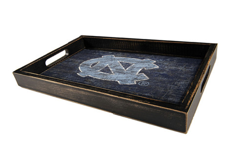 North Carolina Tar Heels Distressed Team Color Tray