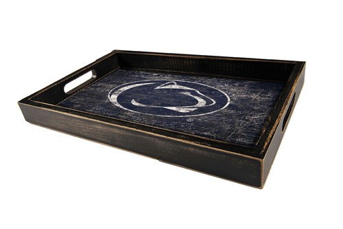 Penn State Nittany Lions Distressed Team Color Tray