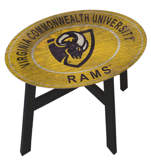 Virginia Commonwealth Rams Heritage Logo Side Table