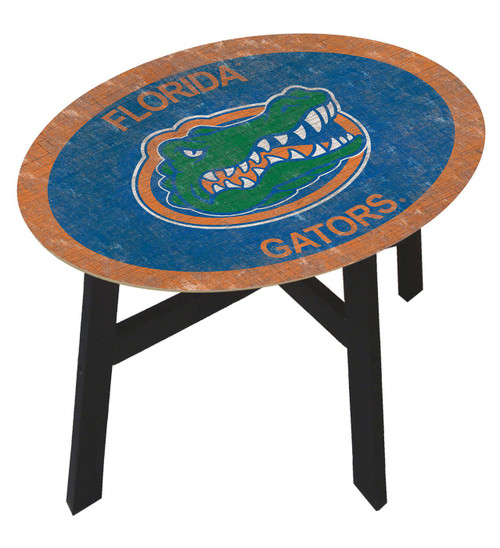 Florida Gators Team Color Side Table