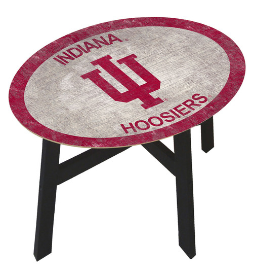 Indiana Hoosiers Team Color Side Table