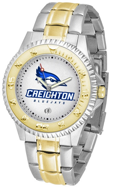 Creighton Bluejays Competitor Two-Tone Men's Watch