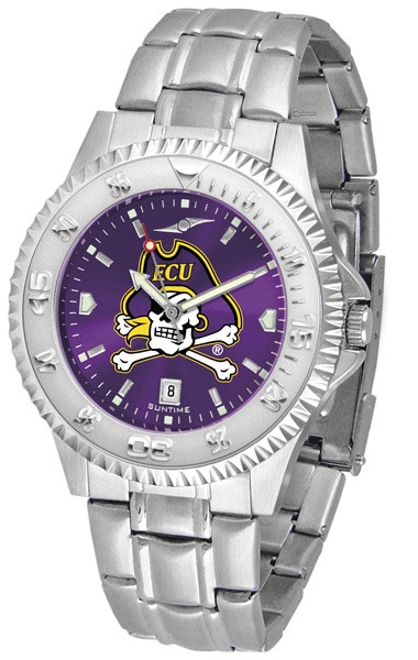 East Carolina Pirates Competitor Steel AnoChrome Men's Watch