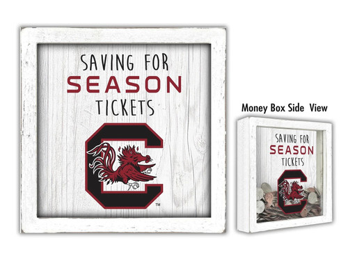 South Carolina Gamecocks Saving for Tickets Money Box