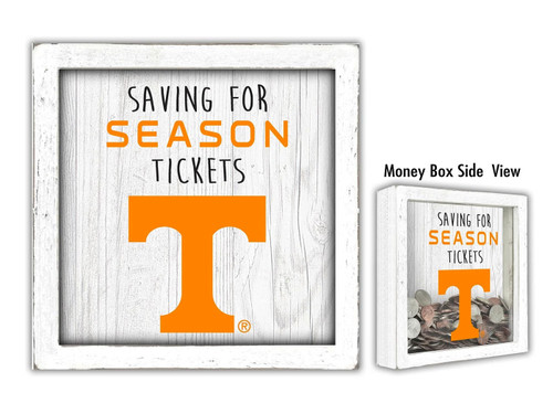 Tennessee Volunteers Saving for Tickets Money Box